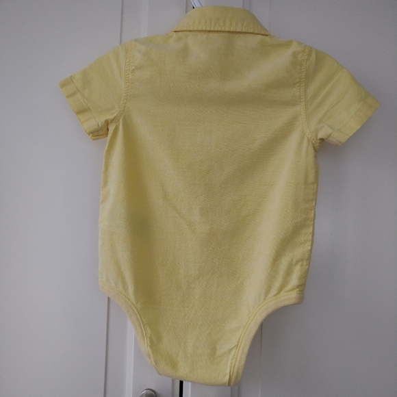 4/$20 Baby boy dress onesie bow tie 6-12 months - Picture 9 of 11